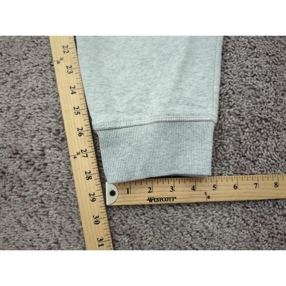 Hurley Sweatpants Mens Large Gray Joggers Drawstring Fleece Lounge Athletic - Picture 9 of 10